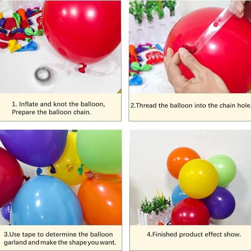2D Black Rose Gold 18th Birthday Photo Booth Background & Balloons