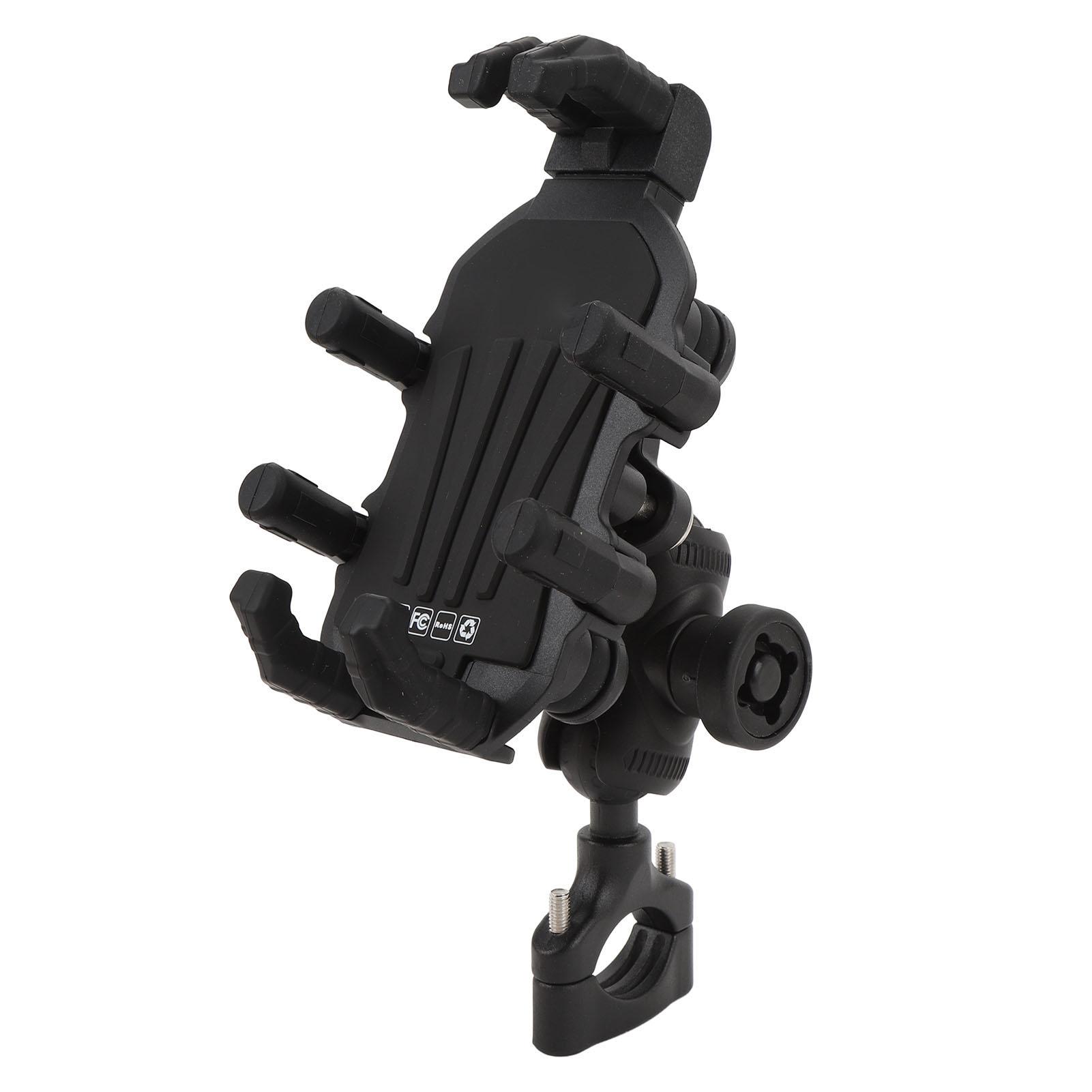 

Держатель для телефона на мотоцикл с виброгасителем, высокоскоростной надежный замок, регулируемый для скутера, квадроцикла