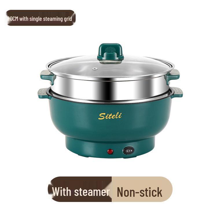 Mini multicooker electric multifuncțional: Gătește la abur și gătește pentru o persoană, Ideal pentru cămine