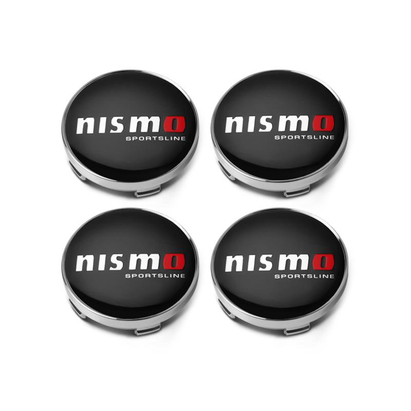 4Pcs 54/60mm Car Wheel Center Hub Caps Cover For Nissan Qashqai Juke Pulsar Sentra Altima Patrol Micra Replacement Accessorie