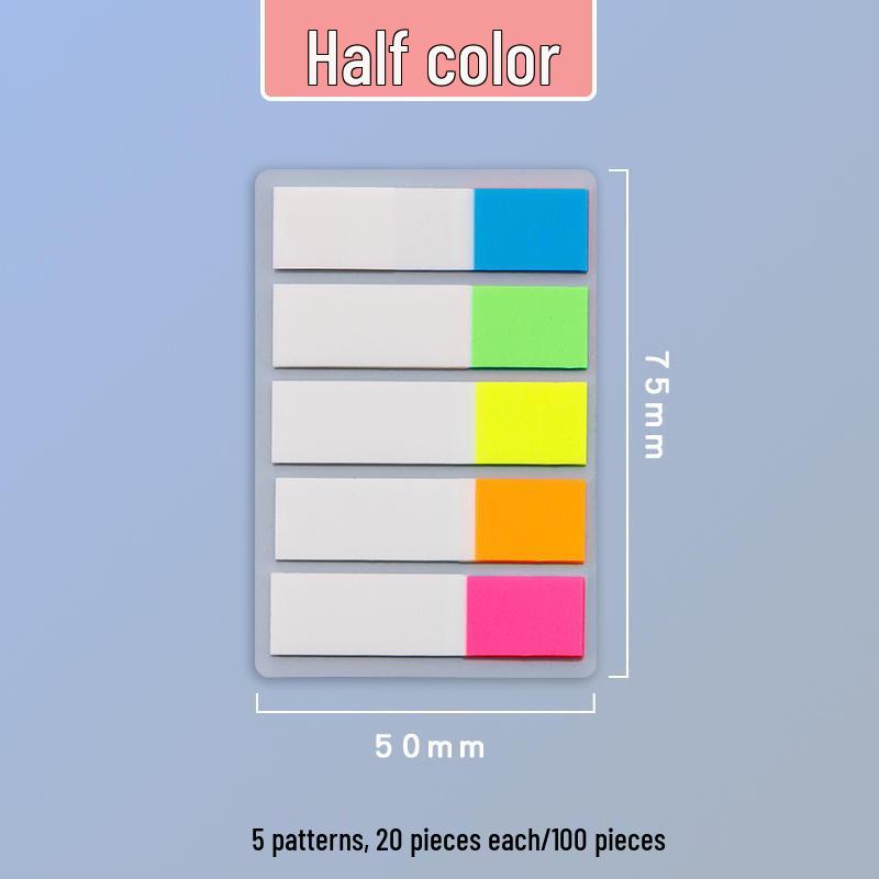 Triangle & Round Segmented Pull-out Strong Adhesive Sticky Notes for Memos