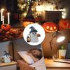 Solar Statue Garden Solar Statues Waterproof Ghost Pumpkin Cute Decoration Lanterns Sculpture for Birthday House Christmas Lawn