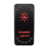 12V 20A Red Led Light Spot Lights Bar Rocker Switch Waterproof Toggle for Car Boat Marine ARB/CARLING/NARVA/4x4 Switch Replace Battery Switches5