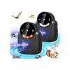 Lot de 2 Répulsifs Ultrasoniques pour Parasites, Appareil Électronique à LED, Non Toxique, Repousse Rats, Souris, Cafards, Moustiques et Insectes