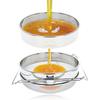 Honey Double Strainer Honey Strainer Stainless Steel 2 Pcs Honey Harvest Beekeeper Tool Beekeeping