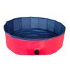 Foldable Pet Pool Large PVC Dog Bath Tub with Drain Valve Non-Slip Base Children Sandbox Pool for Outdoor Beach Use