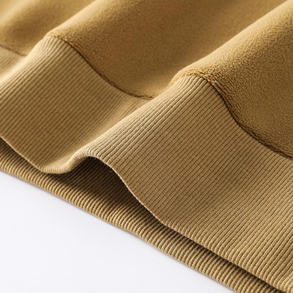 High Quality Men's Women's Oversized Autumn Winter Plus Velvet Long Sleeve Tops Blouse T-Shirts Undershirts For Men Lamb Wool Pullovers Sweatshirts