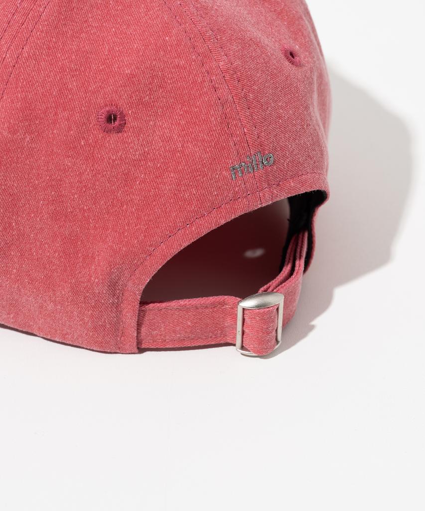 MILLO ARCHIVE Holiday Signature Ball Cap [Vintage Red]