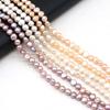 1String, Nugget Pearls, 5–6 Mm, Boho Natural Freshwater Pearl Beads, for DIY Necklaces, Bracelets, Anklets, Jewelry Making, 36cm