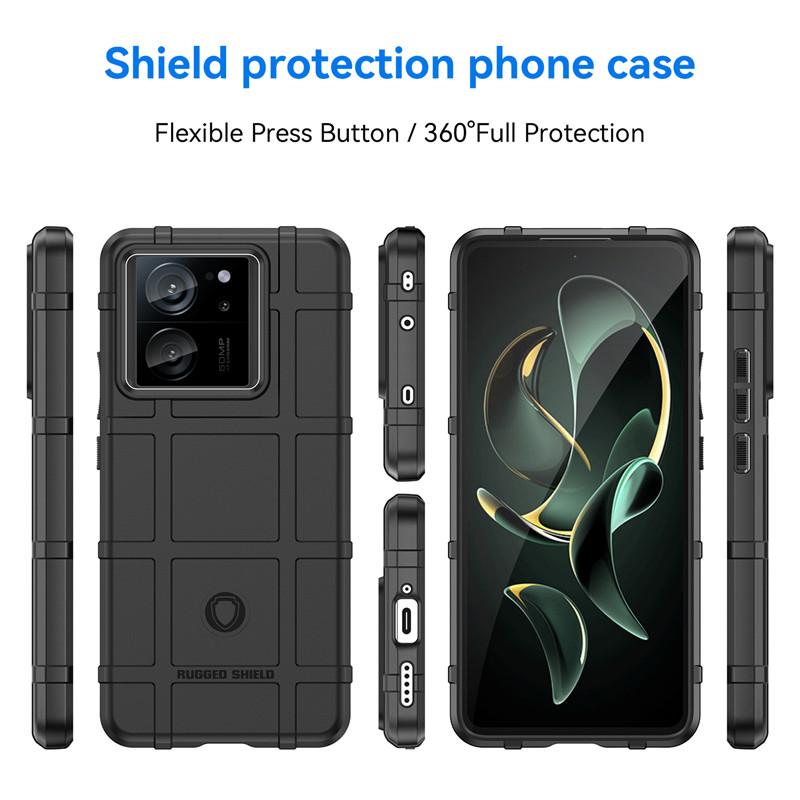 For Xiaomi 13T Pro Case Xiaomi 10T 11T 12T 13T Pro Cover Shockproof Rugged Shield TPU Protective Phone Back Cover Xiaomi 13T Pro