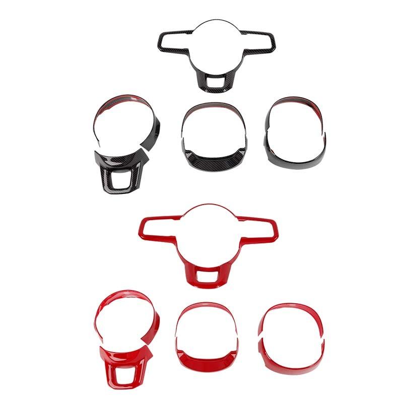   Autocolante decorative de bază pentru panoul de volan pentru Jeep Wrangler JL pentru JT Gladiator 2018 Up Accesorii de interior auto