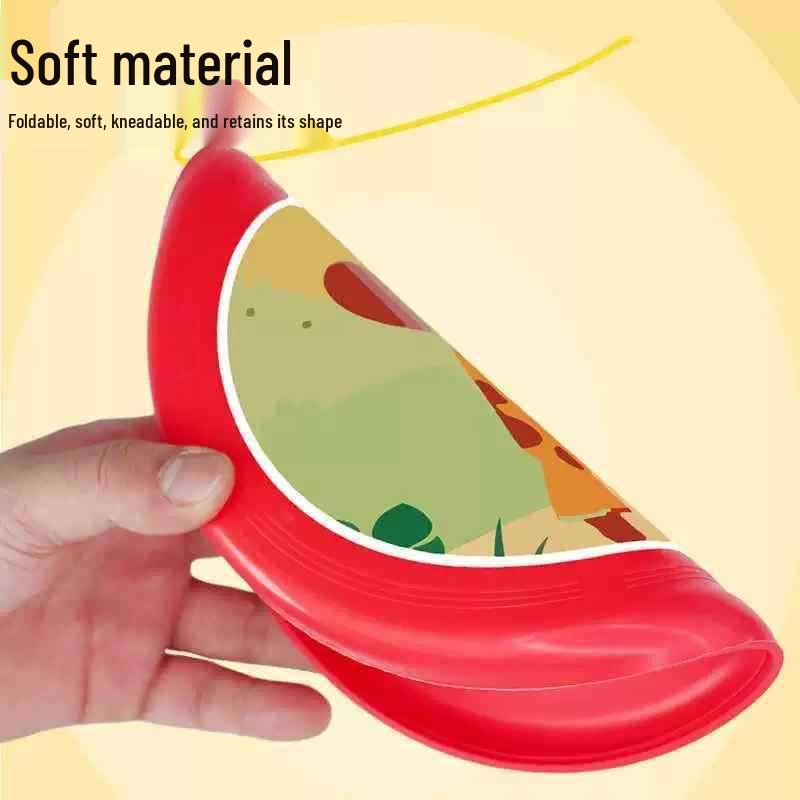Cartoon Soft Frisbee for Kids & Pets - Outdoor Toy