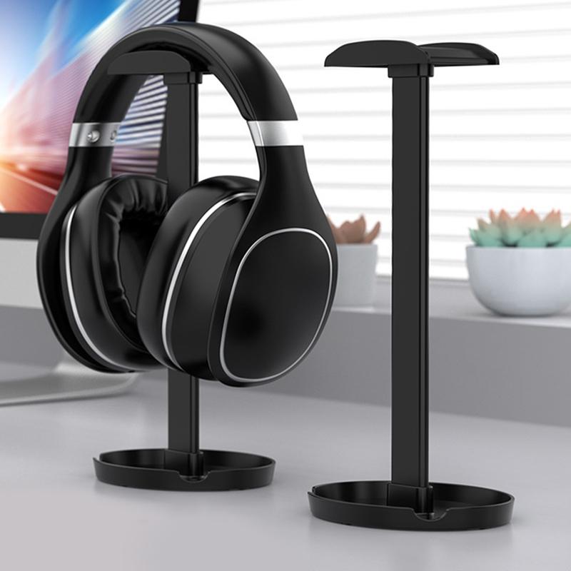 Universal Headphone Stand Portable Gaming Earphone Holder Rack Desktop Organizer Headset Display Bracket For Airpods/Beats/Bose