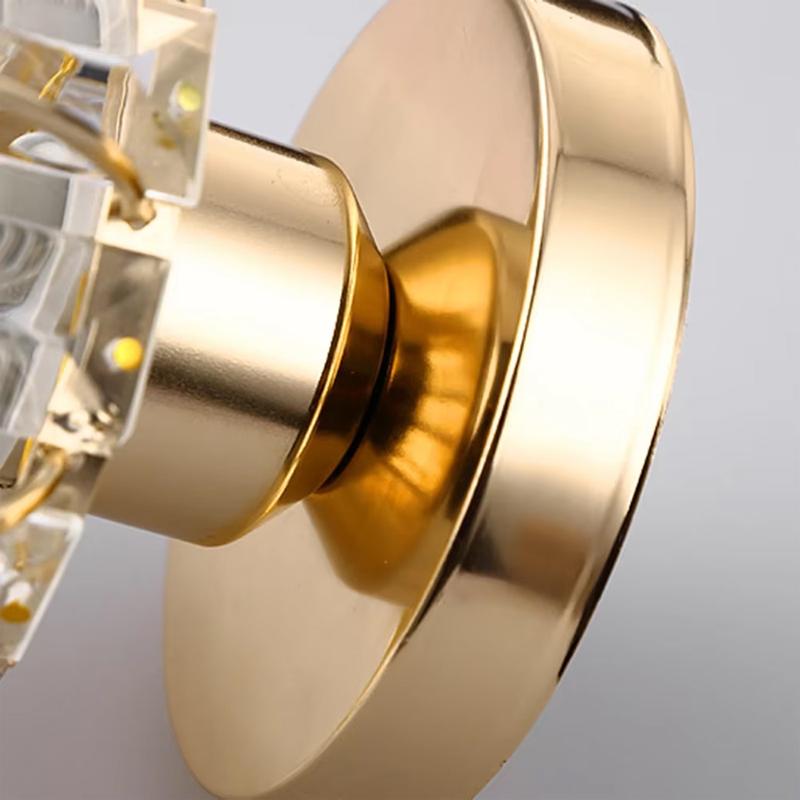 Crystal Ceiling Light Corridor Ceiling Lamp Luxury Balcony Aisle Foyer Kitchen Ceiling Pendant Light Hanging Chandelier Crystal