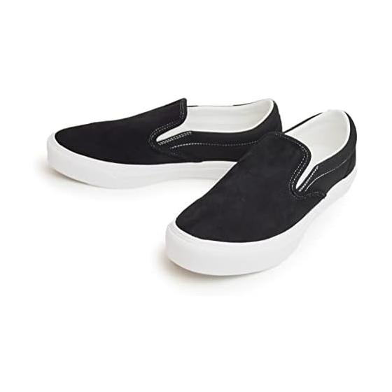 [Earth Music and Ecology] Sneakers Men s Slip-on Low Cut Lightweight Comfort Canvas Casual Men s Shoes em3003
