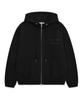 Wacky Willy Hooded Padded Work Jacket Black