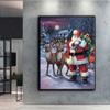 Diamond Painting Christmas Tree Santa Snowman Embroidery Cross Stitch Rhinestone Home Decor