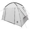 Cabin Tent with Roof White Blackout 210 x 210 x 138 cm Polyester