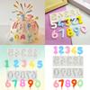 Silicone 0-9 Number Cake Molds Set Reusable Nonstick Fondant Baking Tool For Creative Birthday Decorations And Pastry