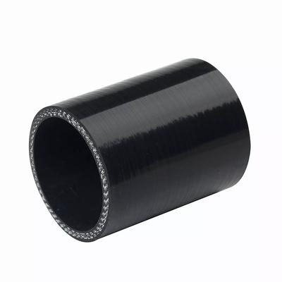 ID 48mm/51mm/55mm/ 57mm/60mm/ 63mm/65mm/68mm/70mm/ 76MM Black Straight Silicone Coupler Tubing Hose Turbo Intake Pipe Reinforced