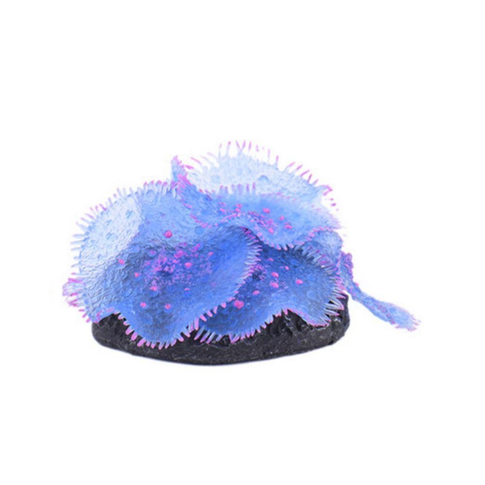 Lifelike for Fish Tank Decoration Soft Aquarium Ornament Artificial Coral Simulated Reef Coral Reef