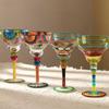 270ml Creatieve Margarita Wijnglazen Handgemaakt Kleurrijk Cocktailglas Europa Kelkglas Champagneglas Creatief Wijnglas Bar
