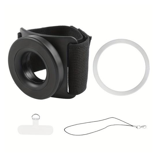 

1 комплект магнитный держатель для телефона на запястье вращающийся на 360 градусов регулируемый мужской женский спортивный ремешок на запястье крепление для сотового телефона Sets