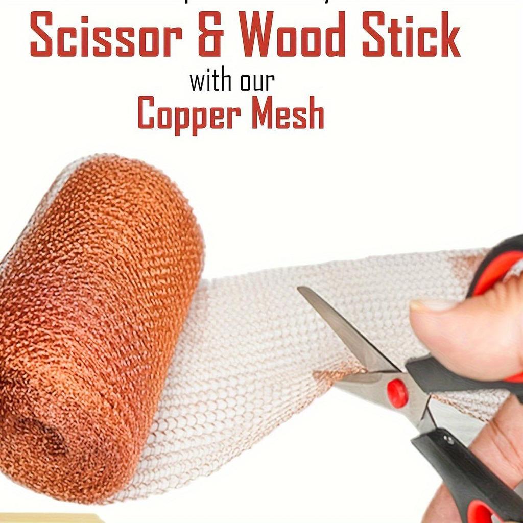 Woven Copper Mesh Garden Net: Anti-Snail & Rat Insect Barrier