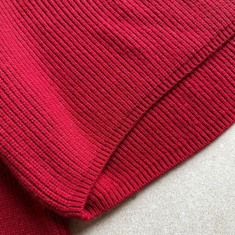 Pullovers for Women Turn-down Collar Zipper Casual Sweater Autumn Winter New Fashion Thermal Female Long Sleeve Jumpers