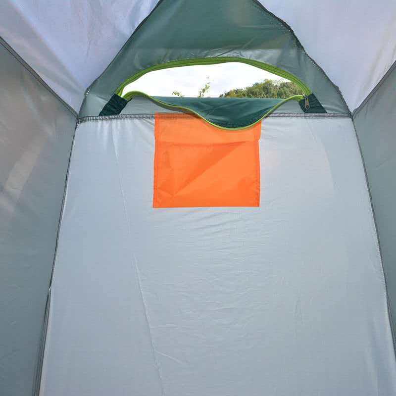 Portable Outdoor Shower & Changing Tent: Warm Privacy Shelter for Camping, Fishing, or Swimming