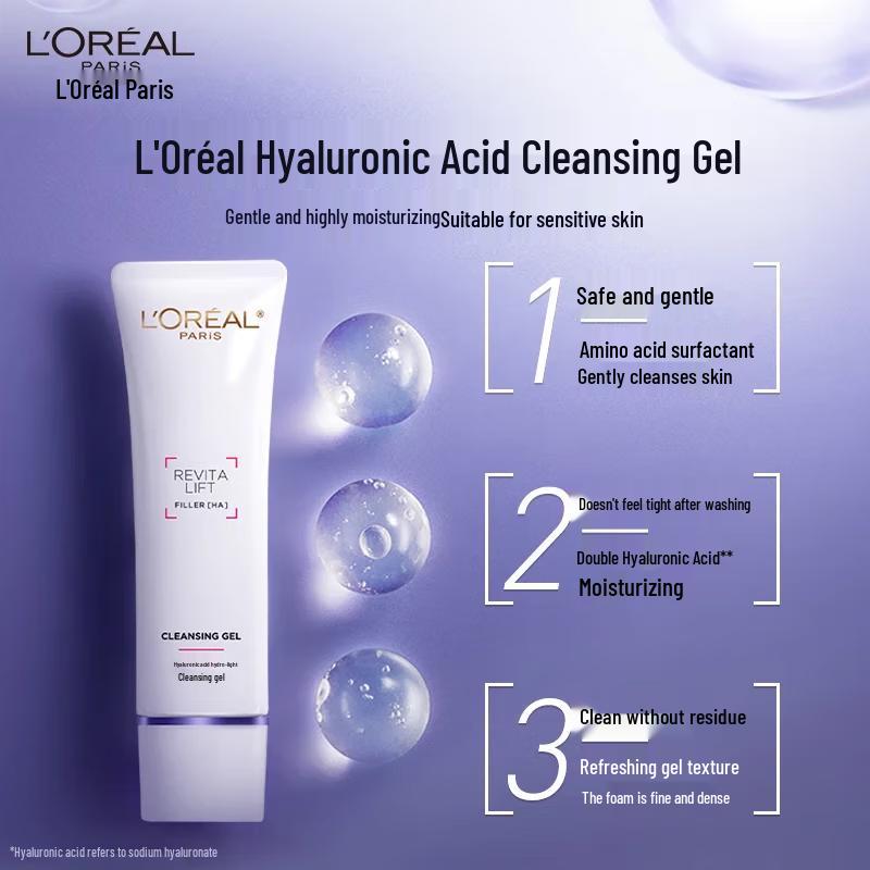L'Oréal Revitalift Hyaluronic Acid Cleansing Gel