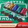 Set di Fiches da Poker e Mahjong Muhe