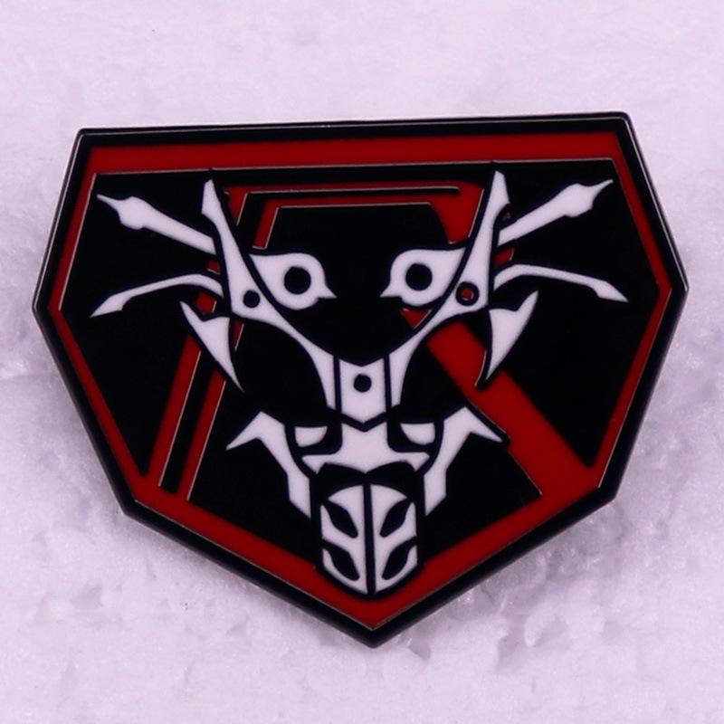 Kamen Rider Retro Brooch Badge