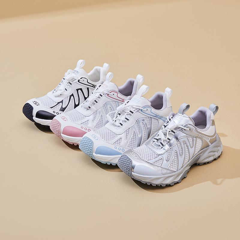 New Dad Shoes for Women Fashionable Thick-soled Sports Single Shoes