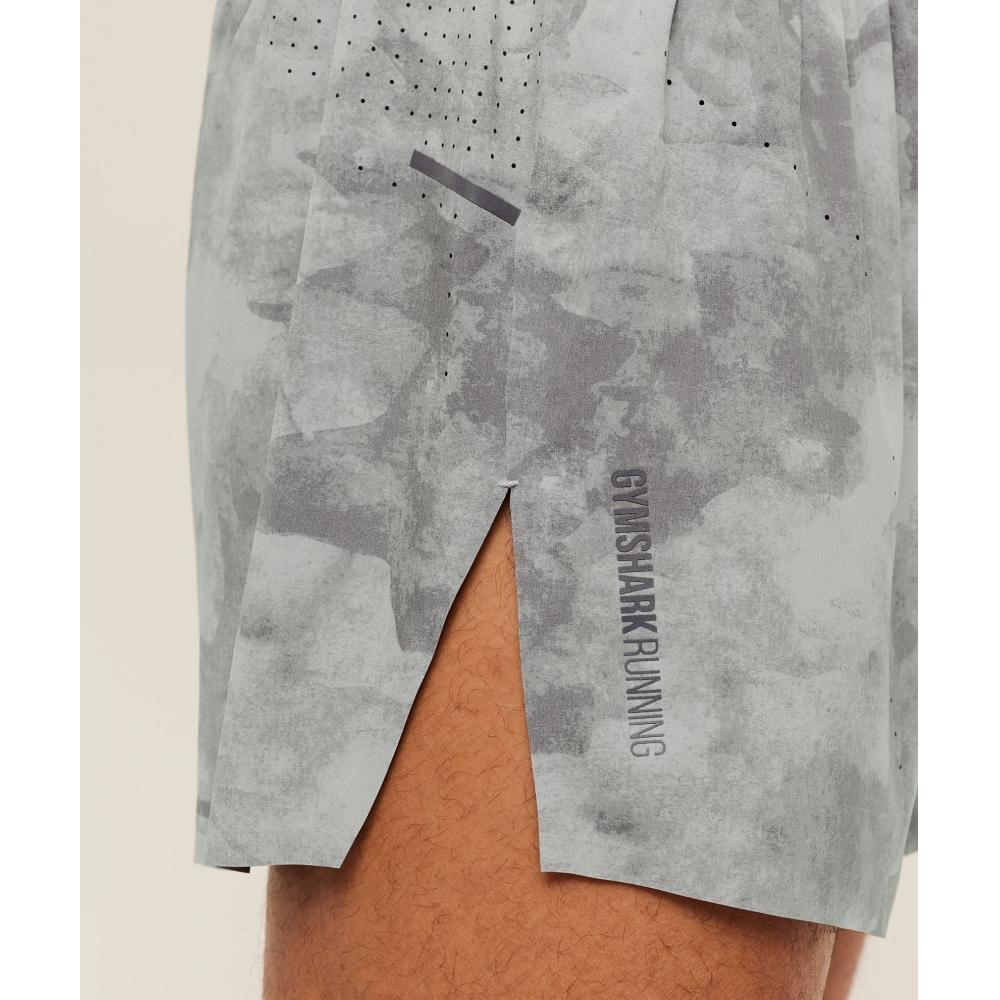 Gymshark Running Elite Race 5  Short Smokey Grey A2b1a Gdh9