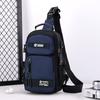 Herren Outdoor Brusttasche Multifunktionale Große Kapazität Schulter Crossbody Tasche