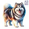 Wooden Puzzle Adult Kids Jigsaw Puzzles Puppy Dog 3D Animal Puzzles Boutique Gift Box Packaging Children Christmas Gifts Toys