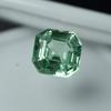 Natural Bluish Green Sapphire Loose Gemstone 3.75 ct Square Cut September Birthday Birthstone