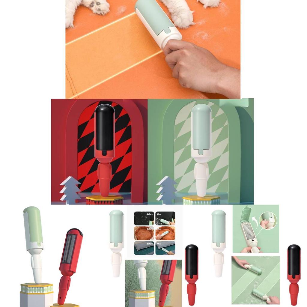 Modern och minimalistisk husdjurshårsborttagare med nylonborstduk för effektiv rengöring