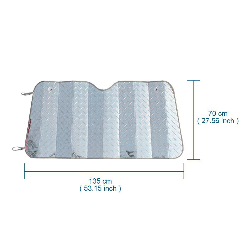 

Светоотражающий солнцезащитный козырек на лобовое стекло автомобиля, передний и задний солнцезащитный козырек, теплозащитный козырек, складной летний козырек с защитой от ультрафиолета