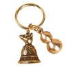 Personalized Brass Keychain, Brass Creative, Twelve Copper Bell