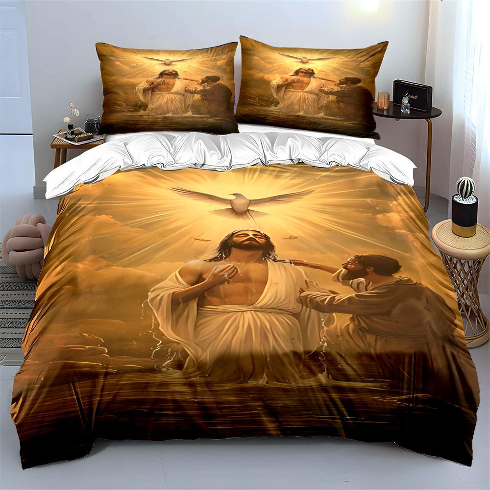 Heaven's Radiant Blessing. Bedding Sets Duvet Covers Pillowcases(1* Duvet Cover 2* Pillowcases Without Duvet Insert)