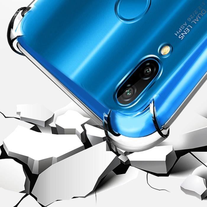 Huawei P20 PRO Case - Phonillico® - Soft Silicone - Shockproof - Transparent - Maximum Protection