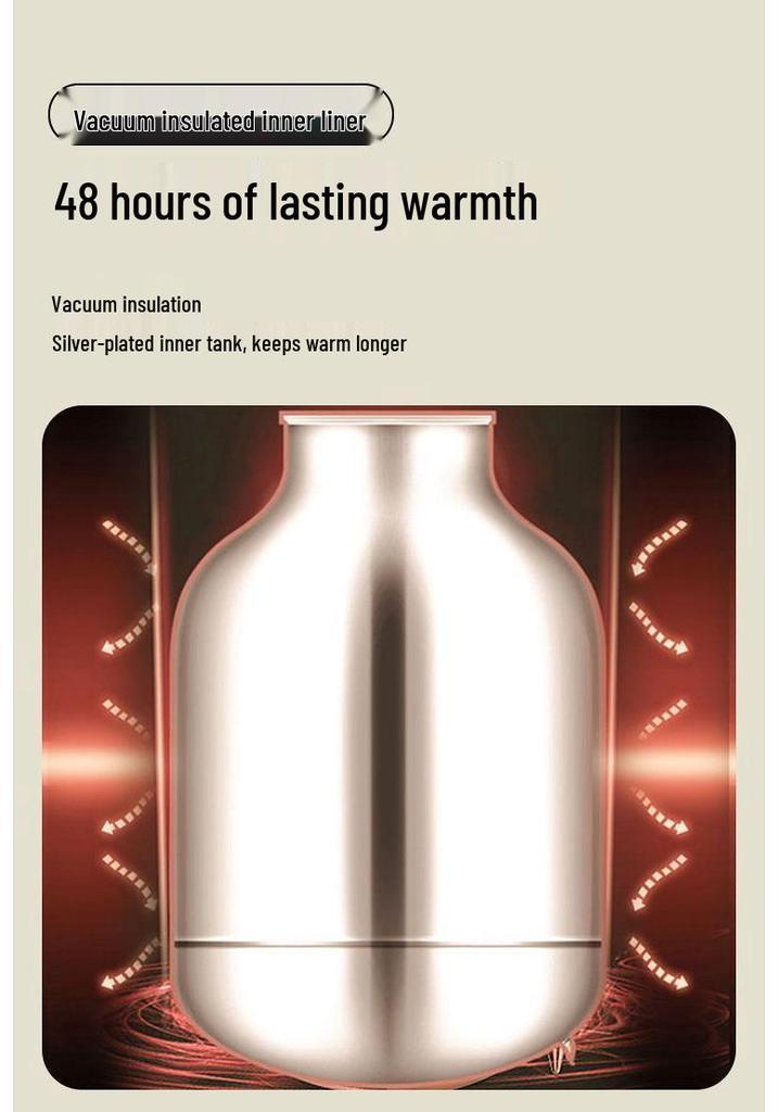 Smart Large-Capacity Insulated Kettle & Thermos for Hot Water