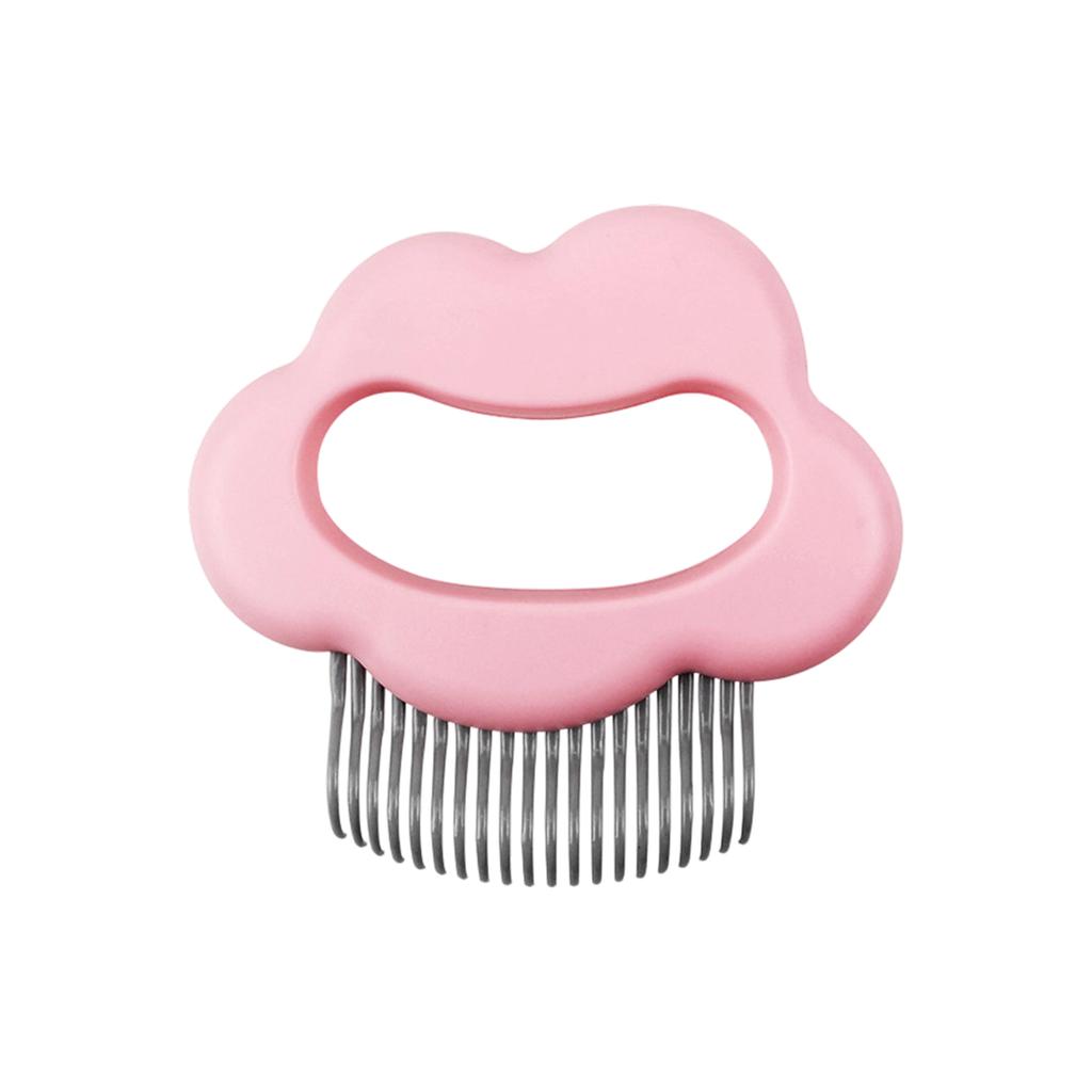 Cute Cloud Pet Grooming Comb - Gentle Deshedding Brush For Cats & Dogs, Effective For Long & Short Hair