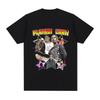 Rapper Playboi Carti Graphic T-shirt Fashion Hip Hop Oversized T Shirts Casual Cotton Short Sleeve T-shirts Streetwear Unisex