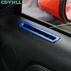 Interior Door Air Outlet Vent Frame Trim For Ford Mustang 2015- Bright Blue