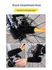 CYLION Bicycle Cleaning Tool Set: Multifunctional Chain & Tire Brushes with Chain Washer