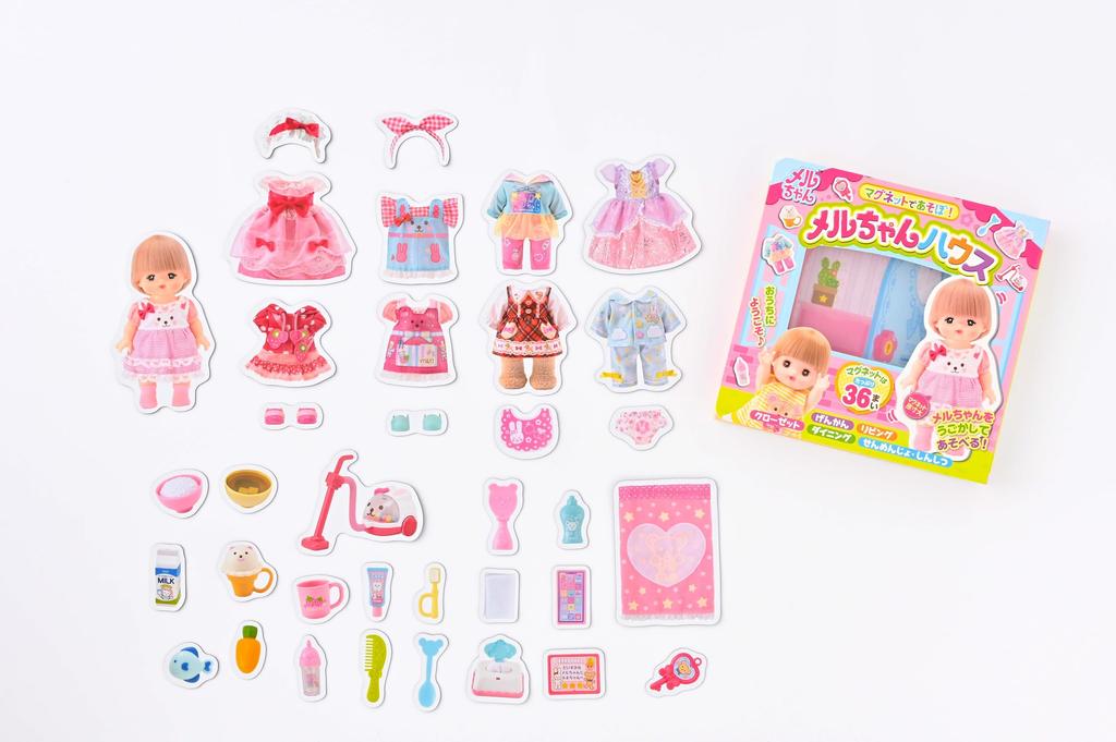 Gentosha Brinque com Casa Amigável Vamos Ímãs! Mel-chan