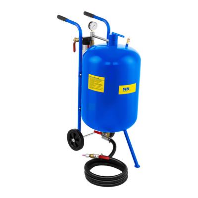 Mobile Sandblasting Machine, Siphon Sandblasting Machine On Wheels, 79 L MSW